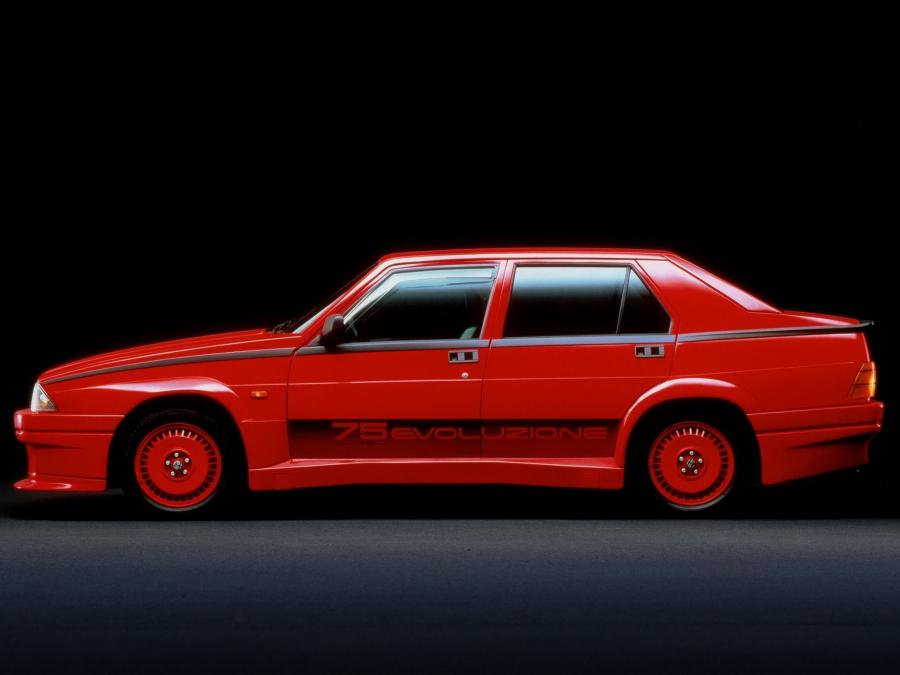  Alfa Romeo 75 1.8i Turbo Evoluzione (162B) 1987 года  (фото 9 из 10)